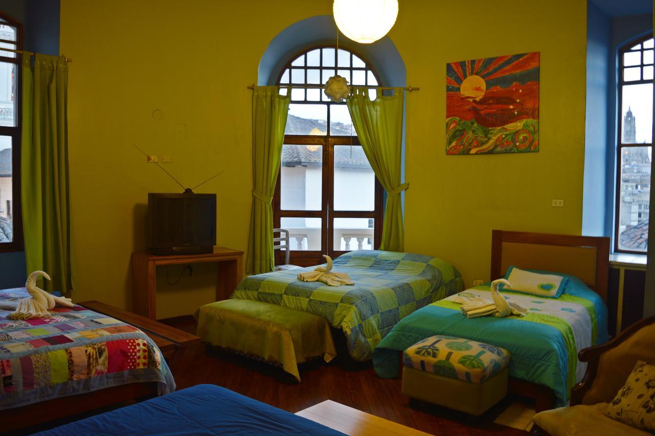 Hostal Quito Cultural Exterior foto